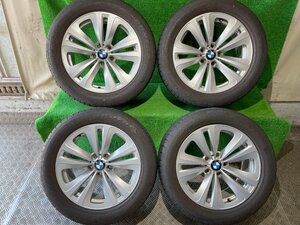 BMW 純正 5シリーズ 535iグランツーリスモ 18インチ 8.0J +30 PCD120 5H【245/50R18】SPORT MAXGT 2016年 3分山 ラジアルタイヤ付4本セット