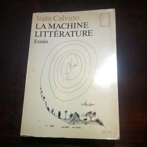 イタロ・カルヴィーノ　文学機械　仏訳　洋書