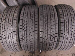 P2755　送料無料 4本SET価格! バリ溝 225/55R19 ダンロップ WINTER MAXX SJ8 スタッドレス 225/55-19 225/55/19 エアーチェック済