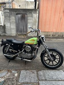 最安値 早い者勝ち 整備できる方用 アイアン 正規純正エンジン、フレーム 1980XLH Sportstar 1000CC 現在不動