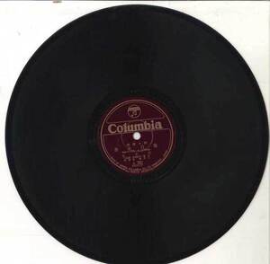 78RPM/SP 豆千代 櫻禿 / 孝女白菊 A350 COLUMBIA /00500