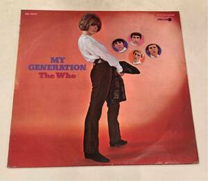 【当時物】レコード　The Who ザ フー　MY GENERATION