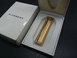 ■美品■ GIVENCHY ジバンシィ ライター 高級ガスライター 喫煙具 喫煙グッズ レディース メンズ ゴールド系 DH1601