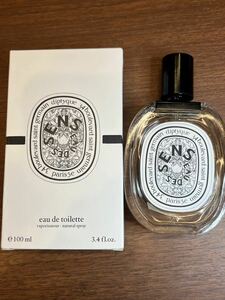 A10103/【中古品】 ディプティック オードトワレ 香水 EDT 100ml EAU DES SENS ファッション フレグランス 箱付き