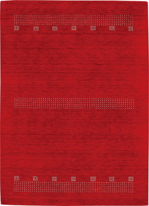 ジュウタン ラグ 200×250cm レッド色 長方形 フランギャベ ホットカーペットOK 絨毯