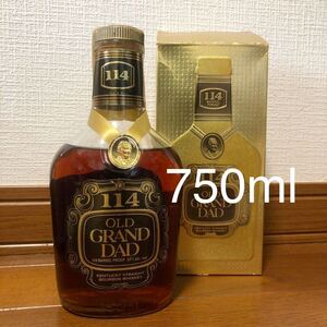 オールドグランダッド　No.18 750ml 57度 箱付　 OLD GRAND DAD 114 オールドボトル　旧ボトル