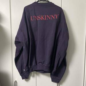 vetements ヴェトモン unskinny スウェット パープル M