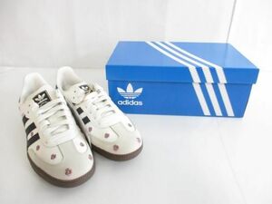 未使用 アディダス adidas SAMBA OG W スニーカー ローカット IF4398 23.5cm ホワイト レディース