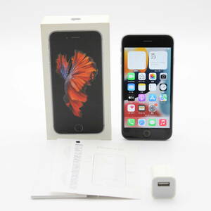 iPhone 6s MN0W2J/A 32GB スペースグレイ au 判定〇 現状品 #管理番号7018