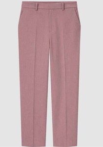 【新品】 UNIQLO ユニクロ 221-429128 レディース スマート アンクル パンツ pink XXLサイズ