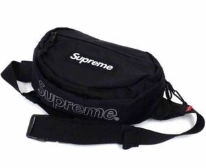 ③☆超激レア☆SUPREME シュプリーム Waist Bag シュプリーム ウエストバッグ 黒 ブラック 