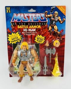 2020 Masters of the Universe Origins Deluxe Figure - Battle Armor He-Man 海外 即決