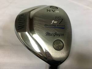 A2697　MacGregor　マグレガー　MACTEC　NV iX　FW　＃7　21°　ゴルフクラブ　FLEX-S　ヘッドカバー付き