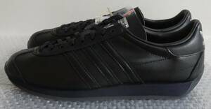 新品 カントリー 2021年製 JP27.0cm GW6222 天然皮革 生産終了 黒 ブラック adidas country og アディダス 本革