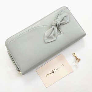  未使用品 ジルスチュアート 長財布 レザー アンティーク ラウンドファスナー JILLSTUART