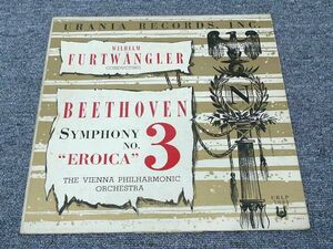 米URANIA URLP 7095　フルトヴェングラー ウラニアのエロイカ 　ベートーヴェン：交響曲第3番 英雄 