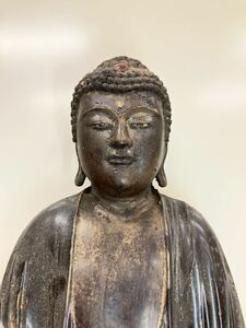 阿弥陀如来立像 寄木造 玉眼 木造 仏教美術 像高40cm 仏像 