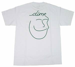 Dime Forbidden Delieht ダイム バックプリントＴシャツ（ホワイト） (M) [並行輸入品]