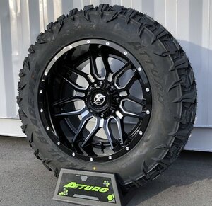 20x12J タンドラ セコイア XF OFFROAD XF222 20インチマッドタイヤホイールセット ATTURO TRAIL BLADE MTS 295/55R20 33x13.50R20 35x13.50