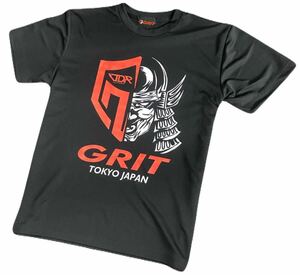 GRIT×LTDR SAMURAI ドライＴシャツ　ブラック