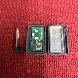  TOYOTA トヨタ純正 GRS180 GRS182 GRS184 クラウン ゼロクラ 271451-0500 3ボタン スマートキー キーレス リモコン 鍵 動作確認済み AG517