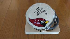 2001 Absolute Memorabilia Jake Plummer Auto Mini Helmet /1003