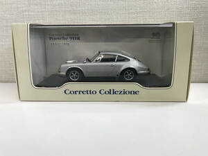 【１円スタート】1/43 Corretto Collezione ポルシェ 911R 銀 Porsche911 Silver S001001 ZW