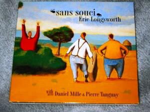 ★ERIC LONGSWORTH(エリックロングワース)(with avec/Daniel Mille & Pierre Tanguay)【sans souci】CD・・・チェロ&アコーディオン