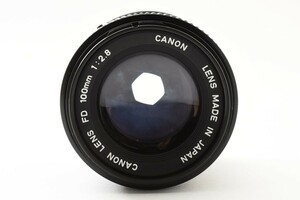 CANON キャノン NEW FD 100mm f2.8 lens レンズ カメラレンズ