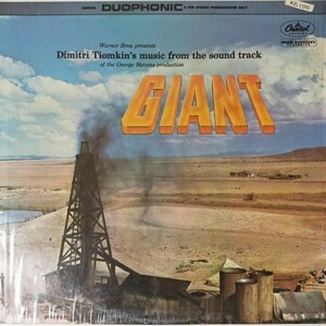 43288★美盤【US盤】 DIMITRI TIOMKIN / GIANT ※シュリンク