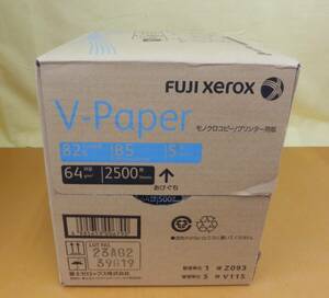 ☆3175 FUJI XEROX V-Paper コピー用紙 B5 500枚×5冊 新品未使用品 