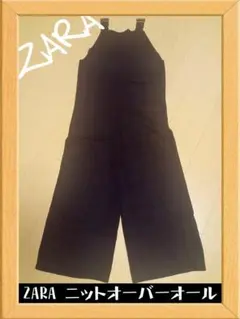 【ZARA】ニットオーバーオール【サイズS】