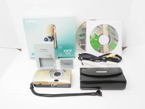 【美品】キヤノン Canon IXY 10S Digital Camera Gold デジタルカメラ ゴールド #163