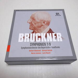 輸入盤/9CD-BOX「ブルックナー：交響曲全集(第1〜9番)」マゼール(1,2)/ヤンソンス(3,4,7,8)/ハイティンク(5,6)/ブロムシュテット(9)