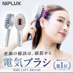 電気ブラシ 美顔器 NIPLUX EMS LIFT BRUSH リフトケア