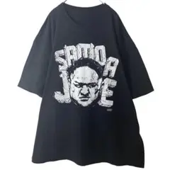 古着 AEW SAMOA JOE 半袖 Tシャツ ビッグシルエット ブラック