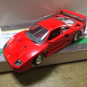 絶版burago フェラーリF40 1/18