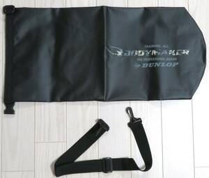 ダンロップ 防水バッグ ターポリン トレーニングバッグ ブラック BODYMAKER TRAININGISALL THE PROFESSIONAL BRAND DUNLOP 新品 同梱不可