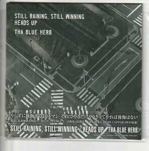 シングル！THA BLUE HERB「STILL RAINING, STILL WINNING / HEADS UP」ブルーハーブ