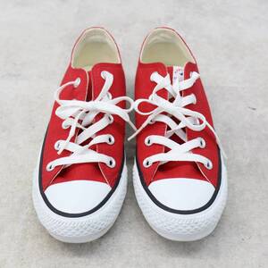 ◎ ｜レディース シューズ ネクスター｜CONVERSE コンバース ネクスター 3 1/2 22.5cm レッド 赤 キャンバス｜ローカット ■P4997