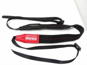 PENTAX 純正 ストラップ 幅2cm　黒色(ブラック) 赤色(レッド) ペンタックス 送料180円　751