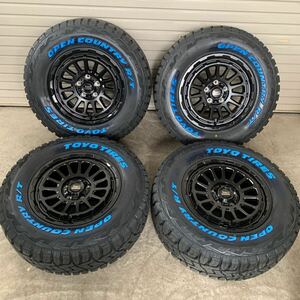 【バークレイハードロック　リザード】TOYOオープンカントリーRT 235/70R16◆16×7J+38 ◆デリカD5 エクストレイルRAV4 ホワイトレター◆