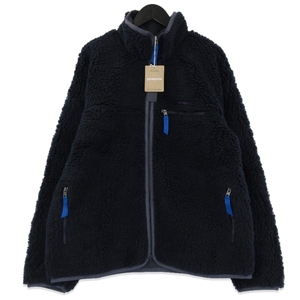 未使用 patagonia パタゴニア ナチュラル ブレンド レトロ カーディガン 20535 NATURAL BLEND RETRO PITCH BLUE L タグ付き 71010503