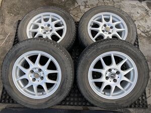 Schneider 195/65R15 6J +43 PCD100 アルミホイール4本セット