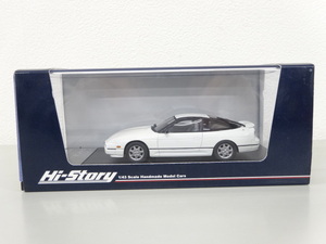 新品 未使用品 インターアライド HI Story ハイストーリー NISSAN 日産 180SX TYPE X 1994 1/43 ミニカー 白 ホワイト 