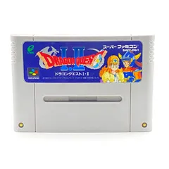 ドラゴンクエストⅠ・Ⅱ スーパーファミコン ソフト 起動OK DRAGONQUESTⅠ・Ⅱ レトロゲーム カセット スーファミ SFC