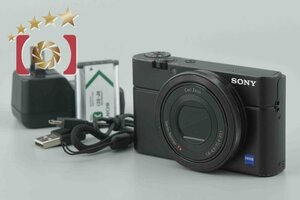 １円出品 SONY ソニー Cyber-Shot DSC-RX100 ブラック デジタルスチルカメラ【オークション開催中】