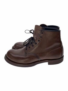 RED WING◆ベックマンソール/レースアップブーツ/27cm/BRW/レザー/9161