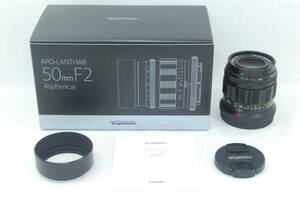 ★新品級★Voigtlander フォクトレンダー APO-LANTHAR 50mm F2 Aspherical Nikon ニコンZマウント 元箱付き♪③