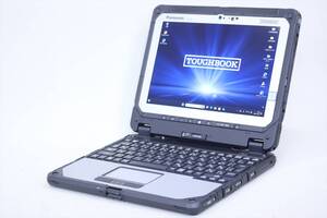 即配 超堅牢 防水防塵 タッチパネル 2in1 タブレット Windows11 バッテリー良好 TOUGHBOOK CF-20E0385VJ i5-7Y57 4GB 128GB 10.1WUXGA